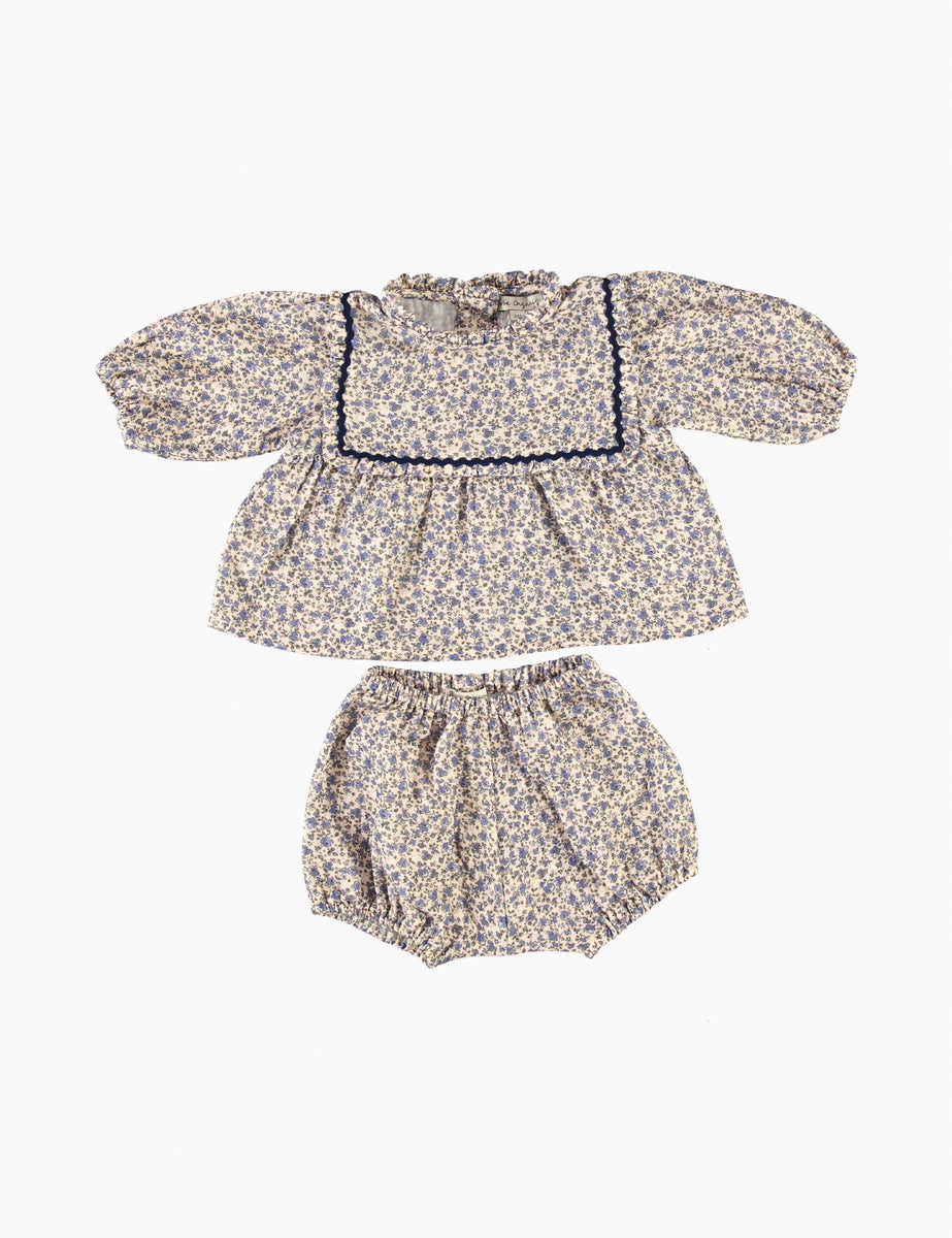 Carlotta Baby Set in Ditsy Floral - 6M