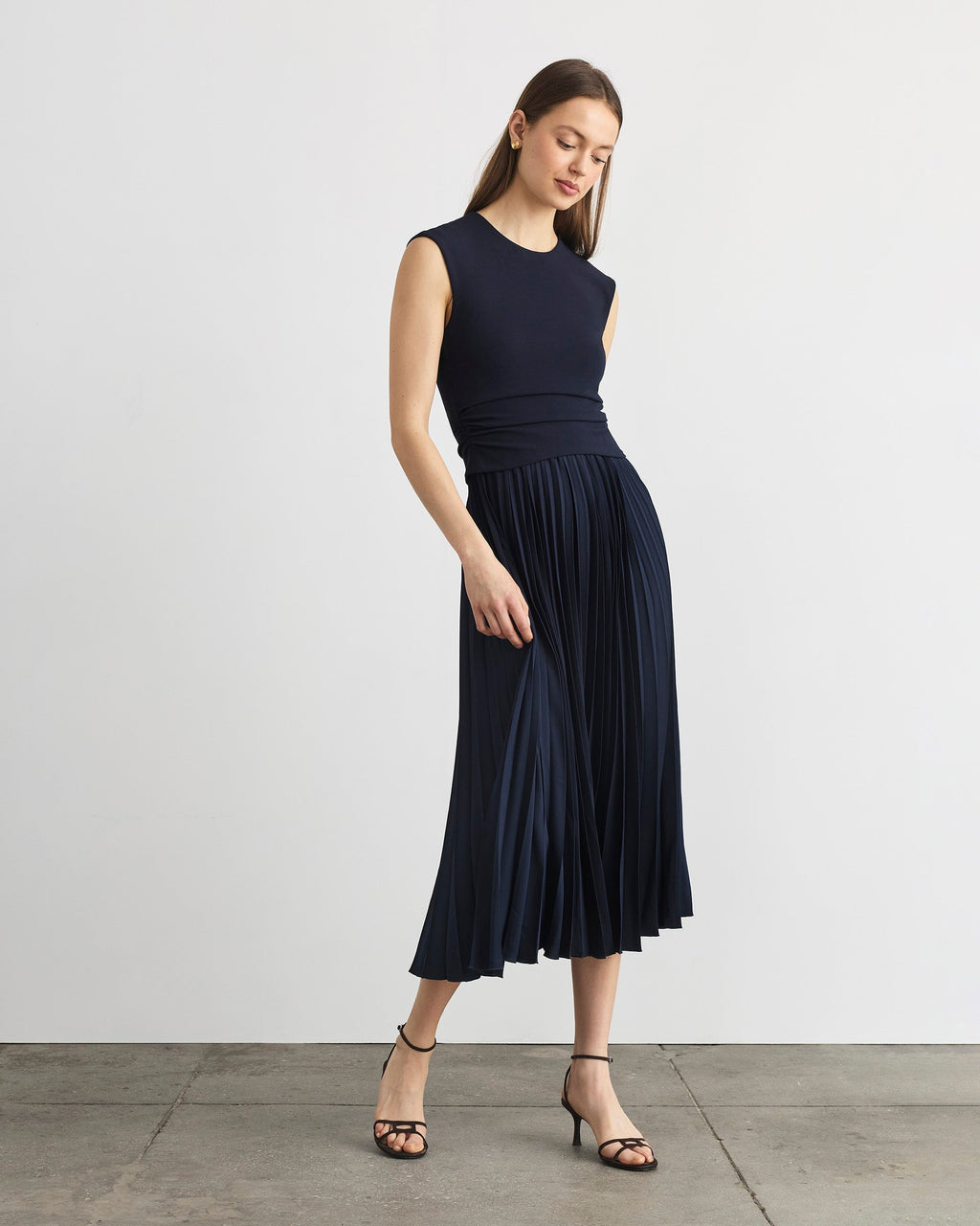 Carly Dress in Maritime Blue