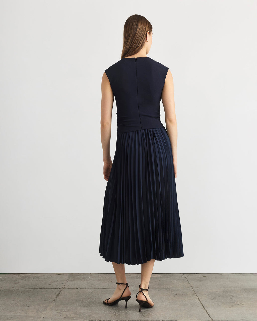 Carly Dress in Maritime Blue