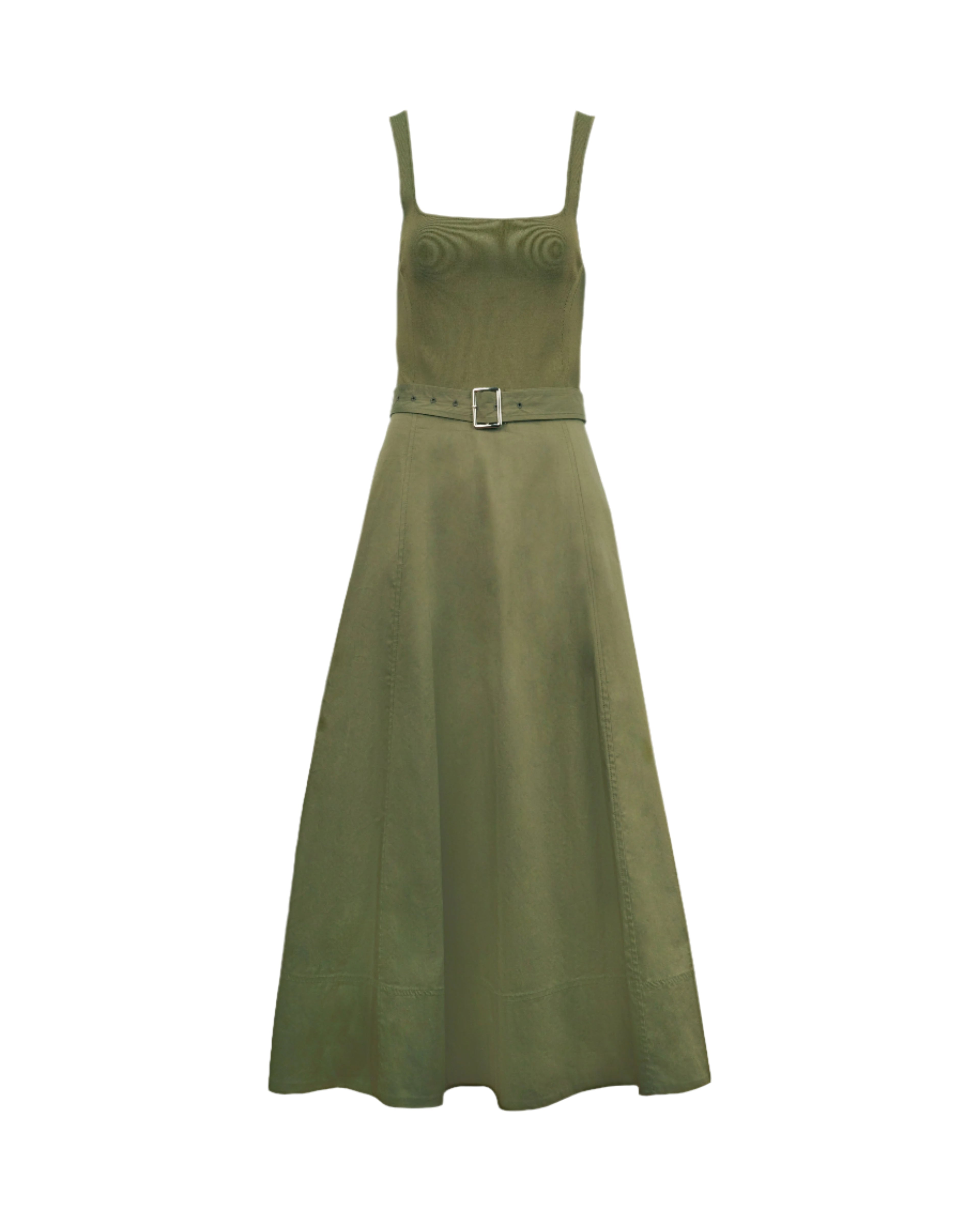 Carmen Dress in Fern