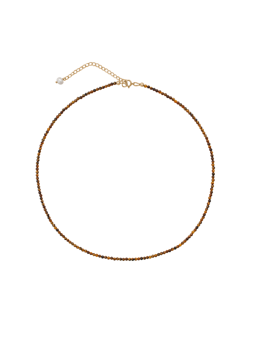 Caroline Necklace in Brown