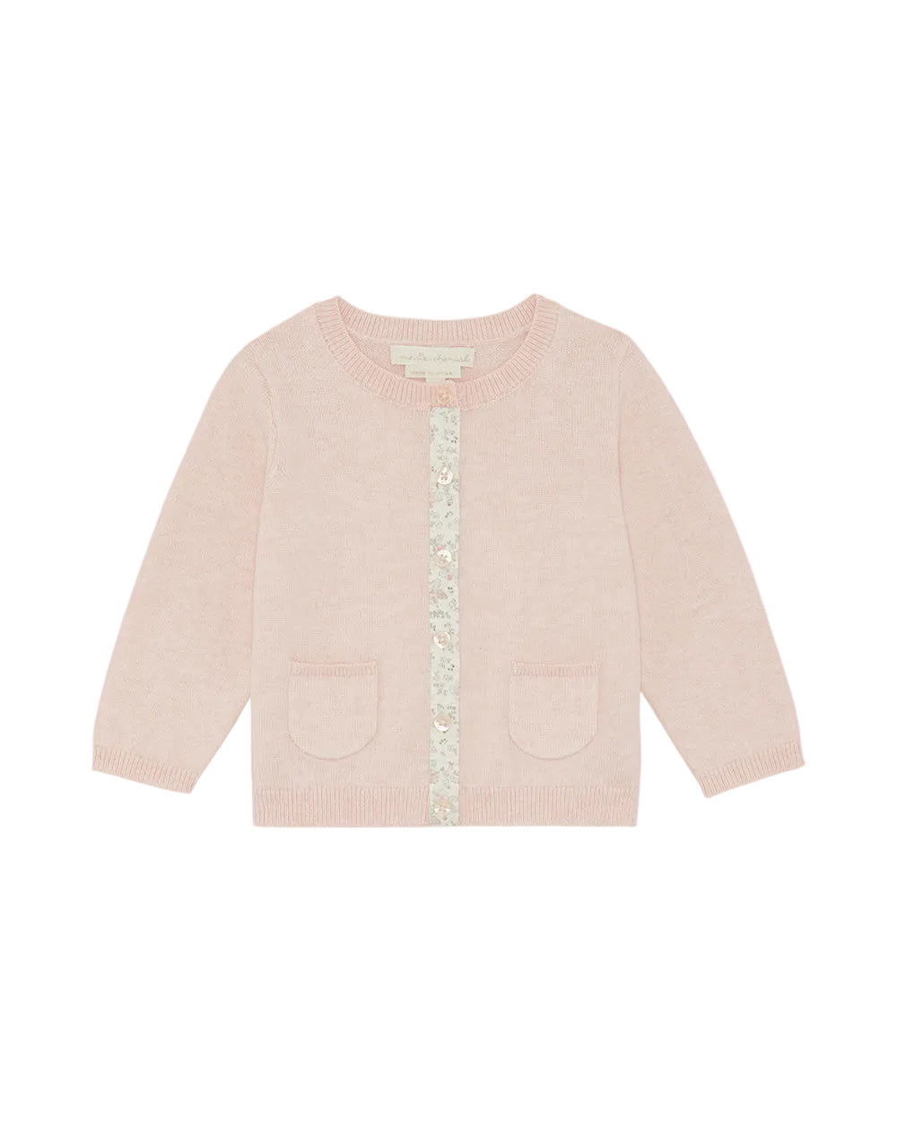 Casey Baby Cardigan in Pink