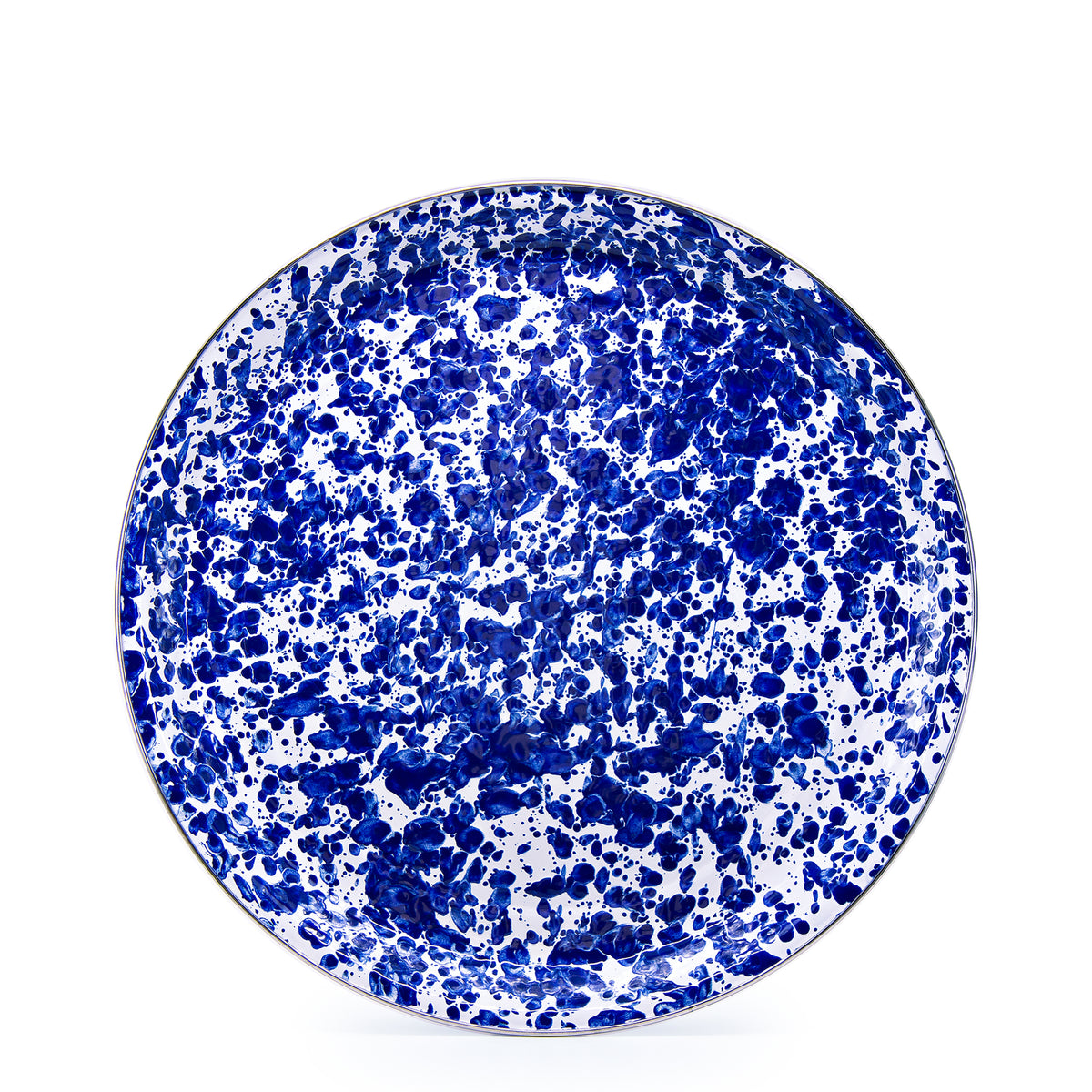 Medium Tray in Cobalt Swirl