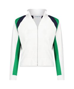Women's White Tennis Jacket