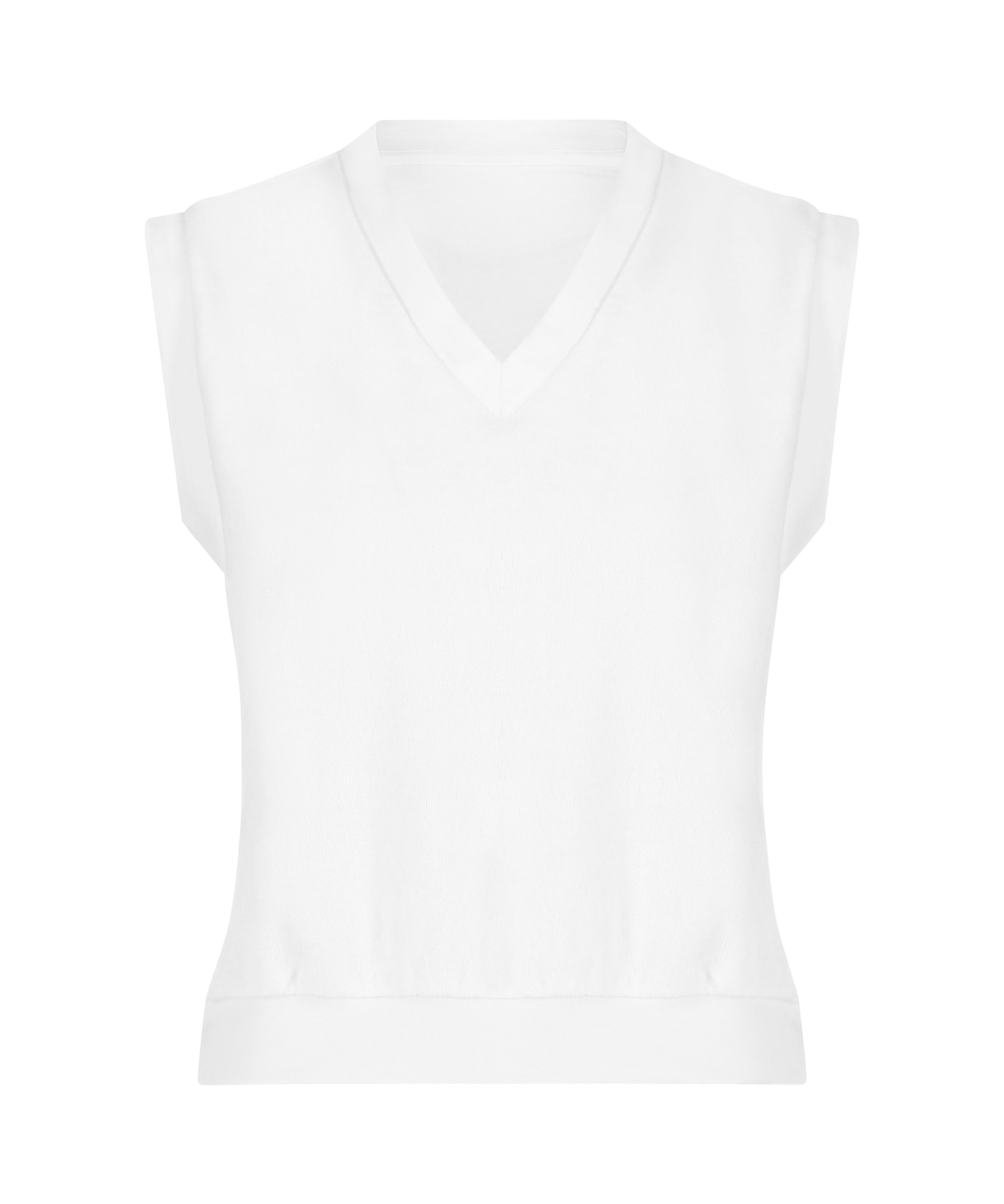 Farrah Vest in White