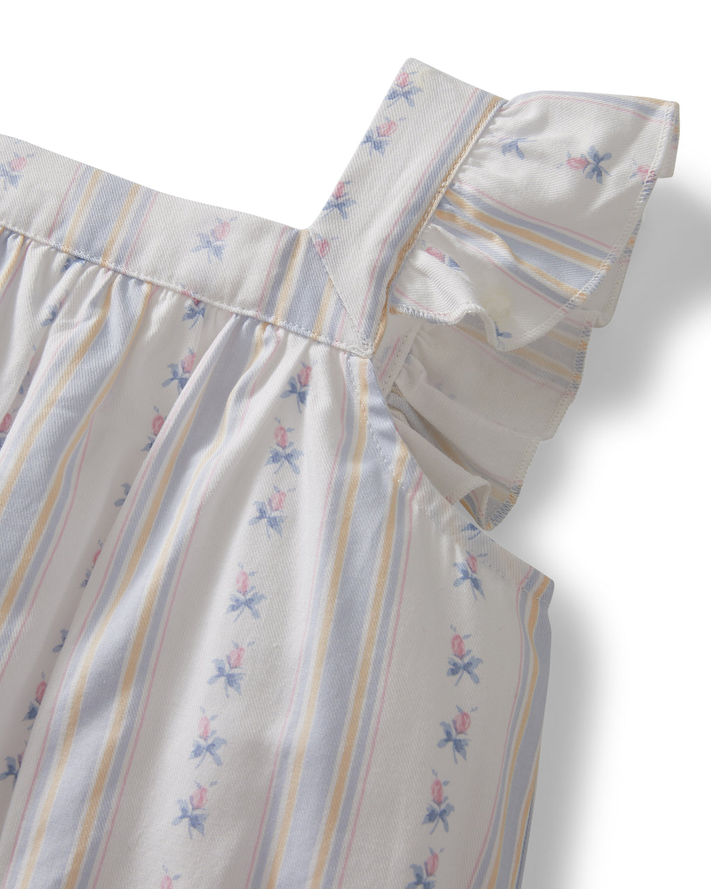 Girl's Twill Clara Nightgown in Cottage Stripe
