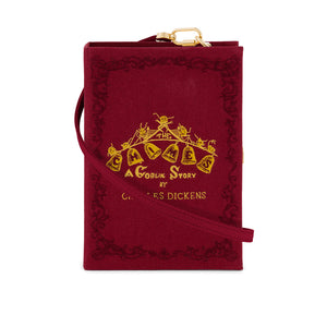 A Goblin Story Book Clutch With Strap