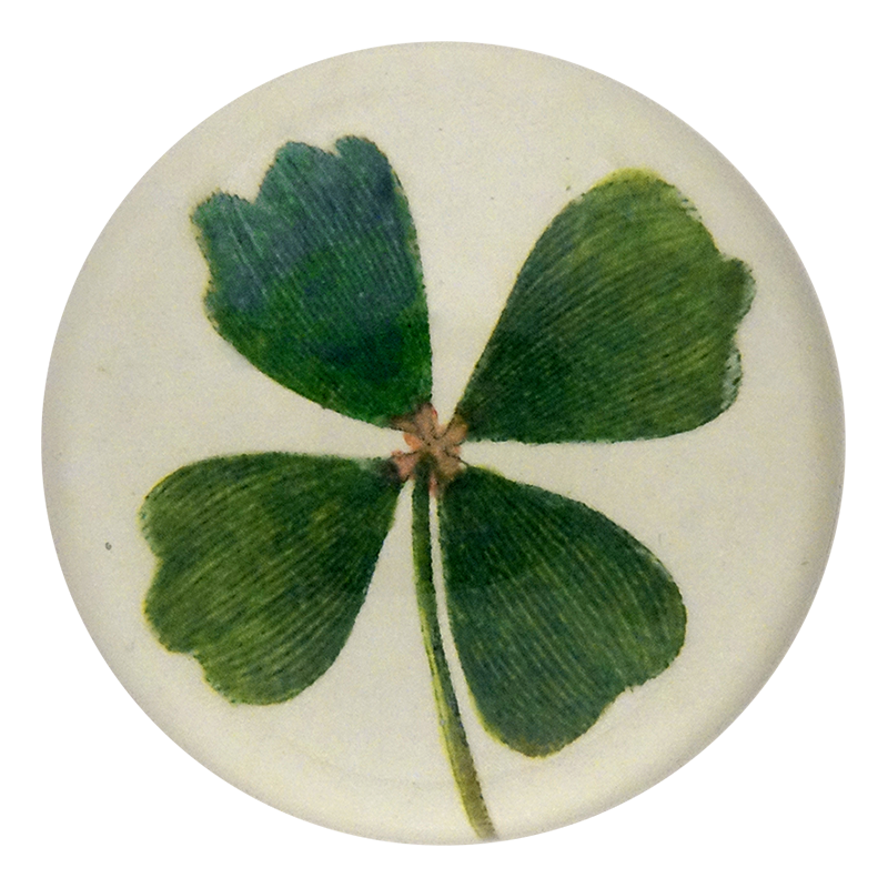 Clover Dome Paper Weight