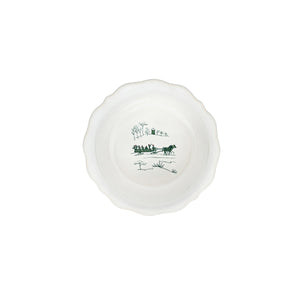 Country Estate Winter Frolic Ramekin in Evergreen