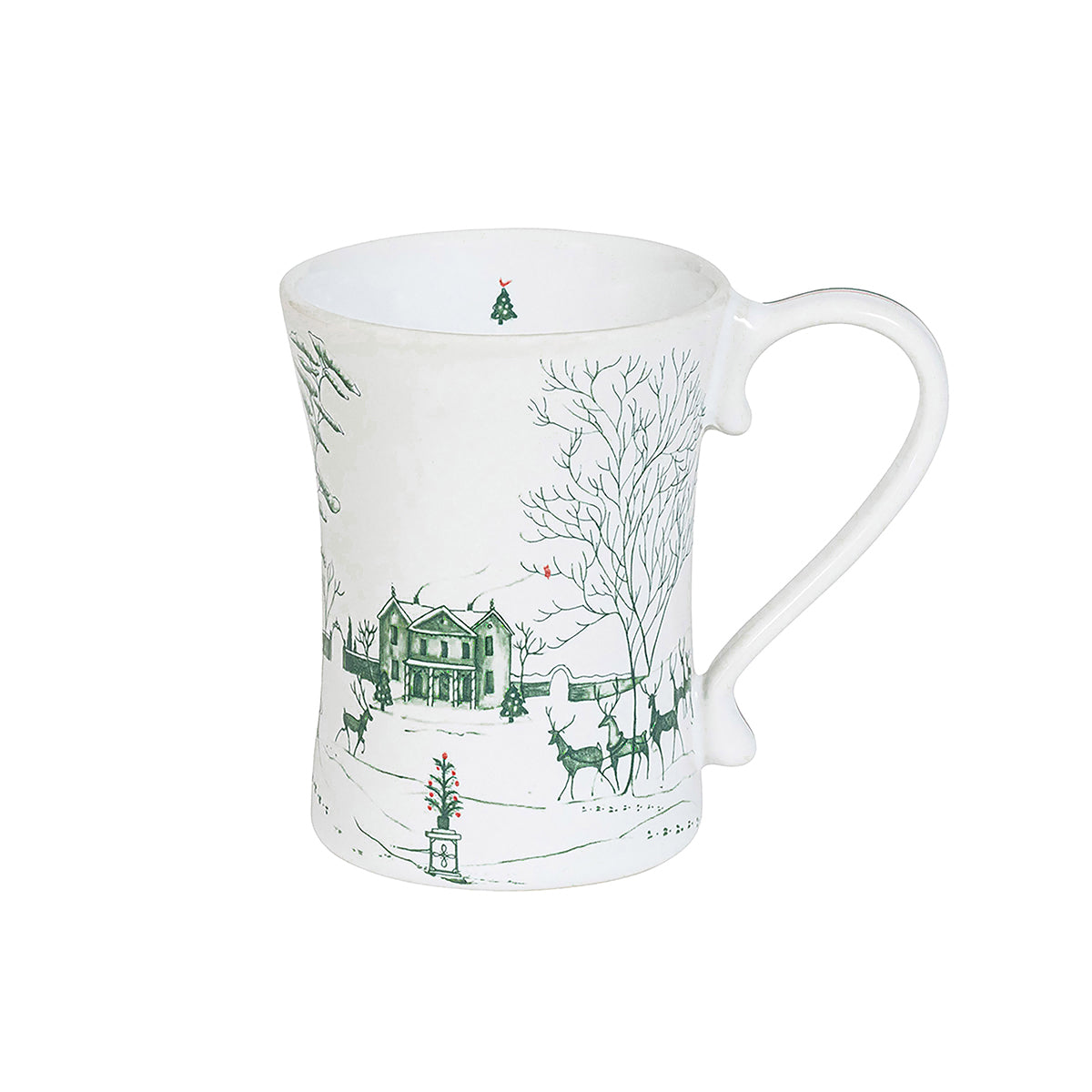 Country Estate Winter Frolic Place Setting in Evergreen, Set of 16