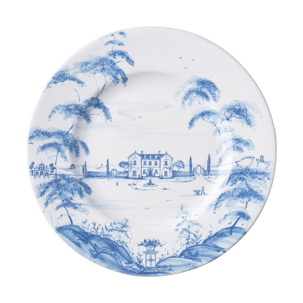 Country Estate Place Setting in Delft Blue, Set of 4