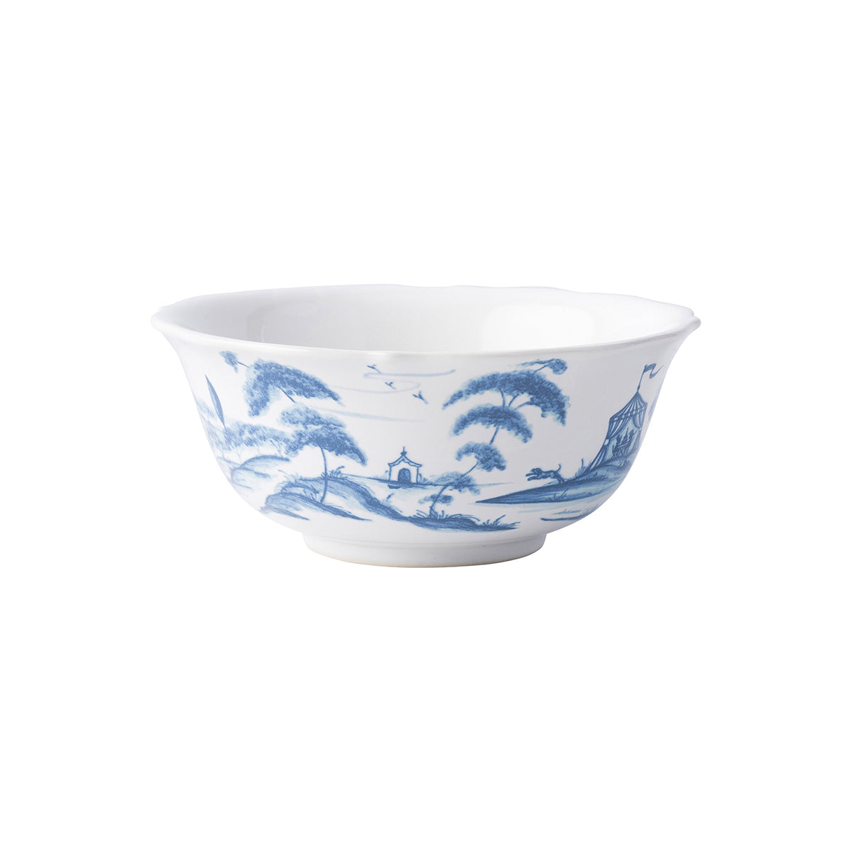 Country Estate Place Setting in Delft Blue, Set of 4
