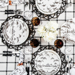 Country Estate Place Setting in Flint Grey, Set of 4