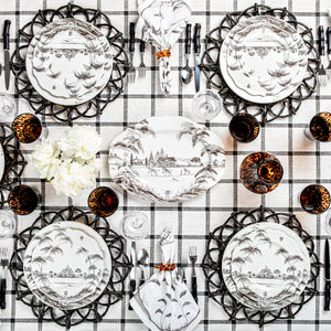 Country Estate Place Setting in Flint Grey, Set of 4