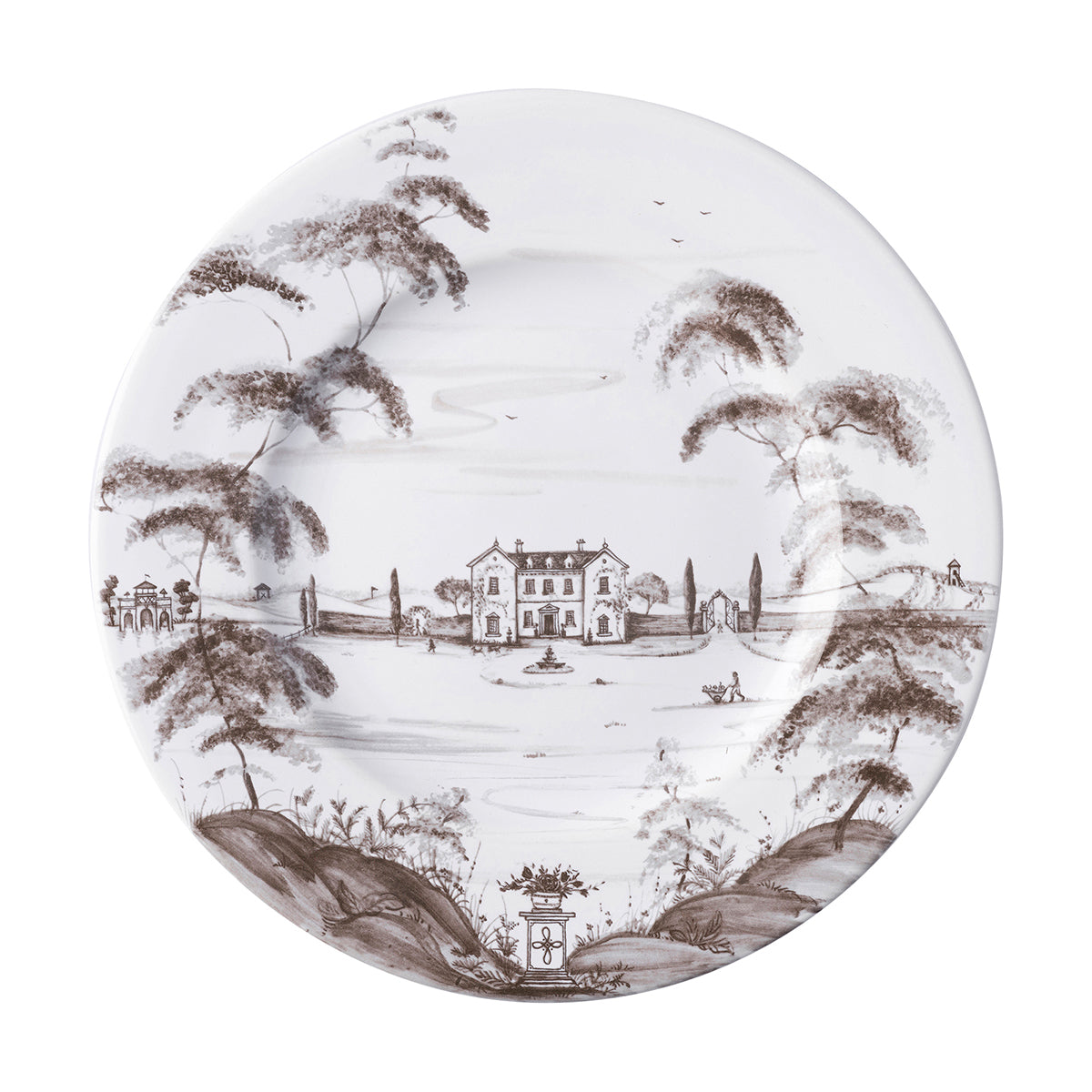 Country Estate Place Setting in Flint Grey, Set of 4