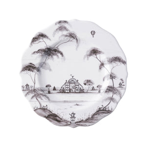 Country Estate Place Setting in Flint Grey, Set of 4