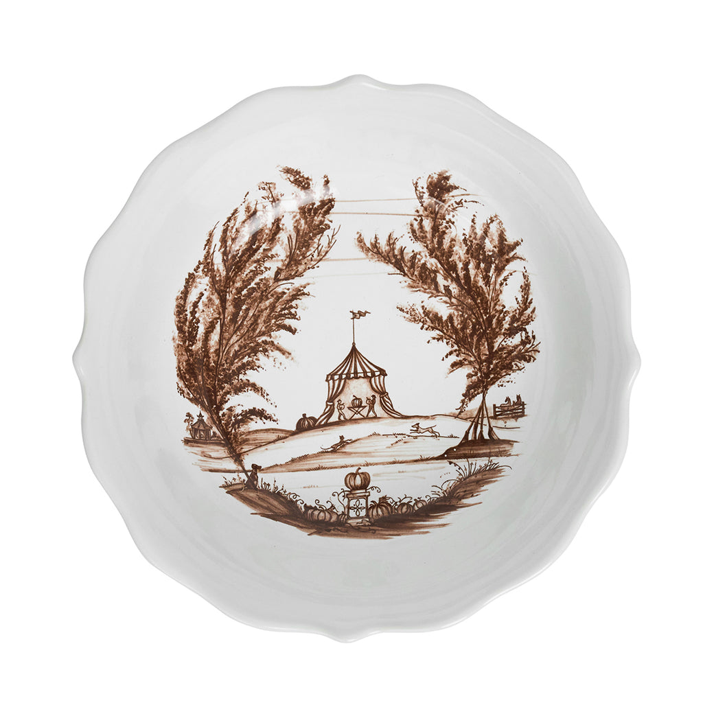 Country Estate Harvest 10" Serving Bowl in Sepia
