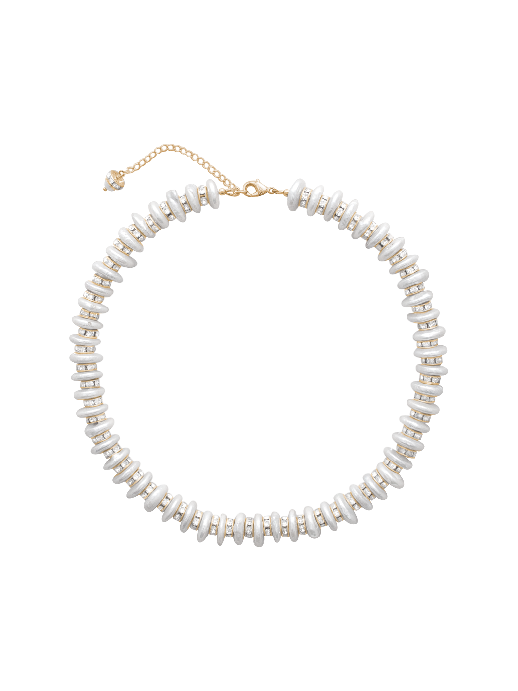 Celine Necklace in White