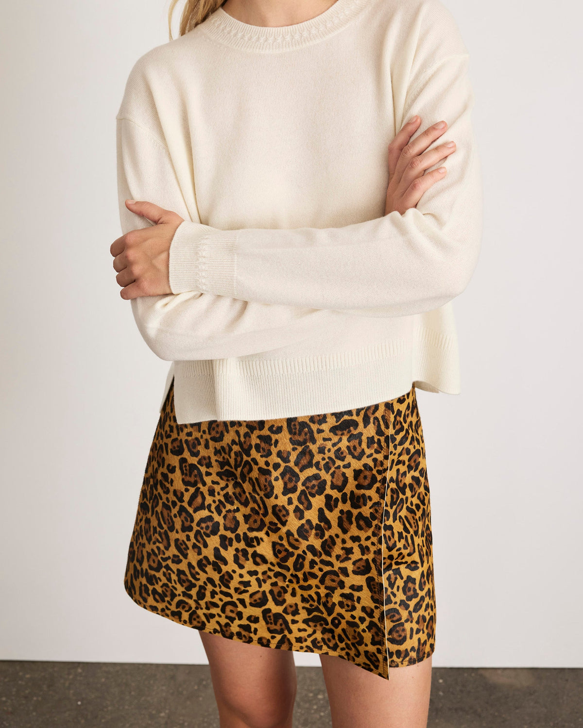 Celine Skirt in Brown Multi