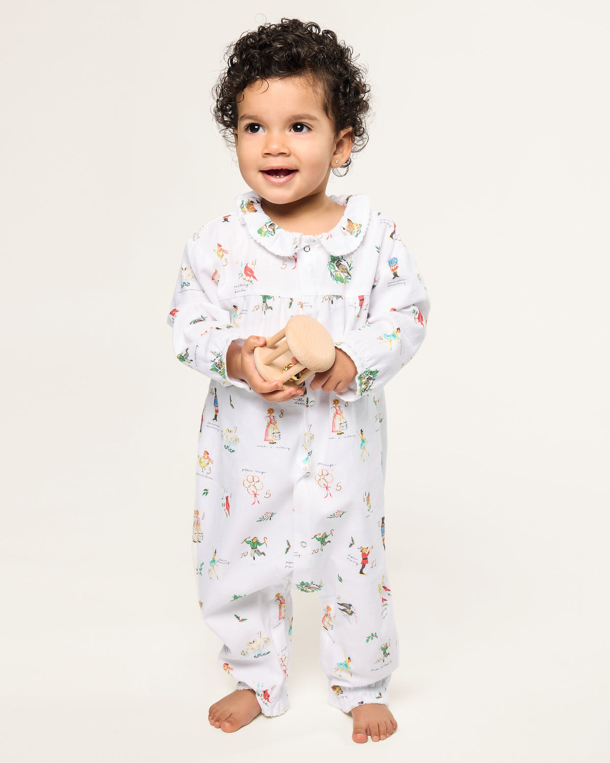 Baby’s Twill Madeline Romper in 12 Days of Christmas