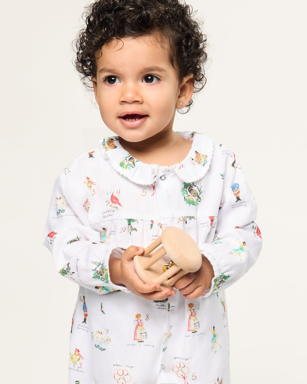 Baby’s Twill Madeline Romper in 12 Days of Christmas