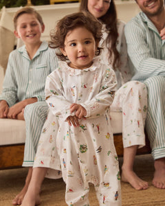 Baby's Twill Madeline Romper in 12 Days of Christmas