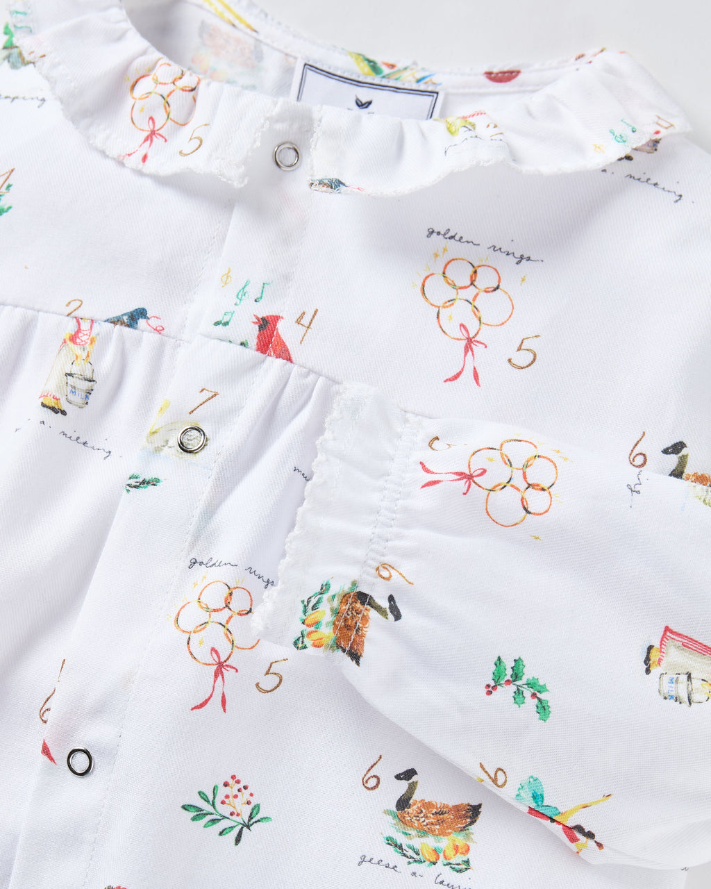 Baby’s Twill Madeline Romper in 12 Days of Christmas