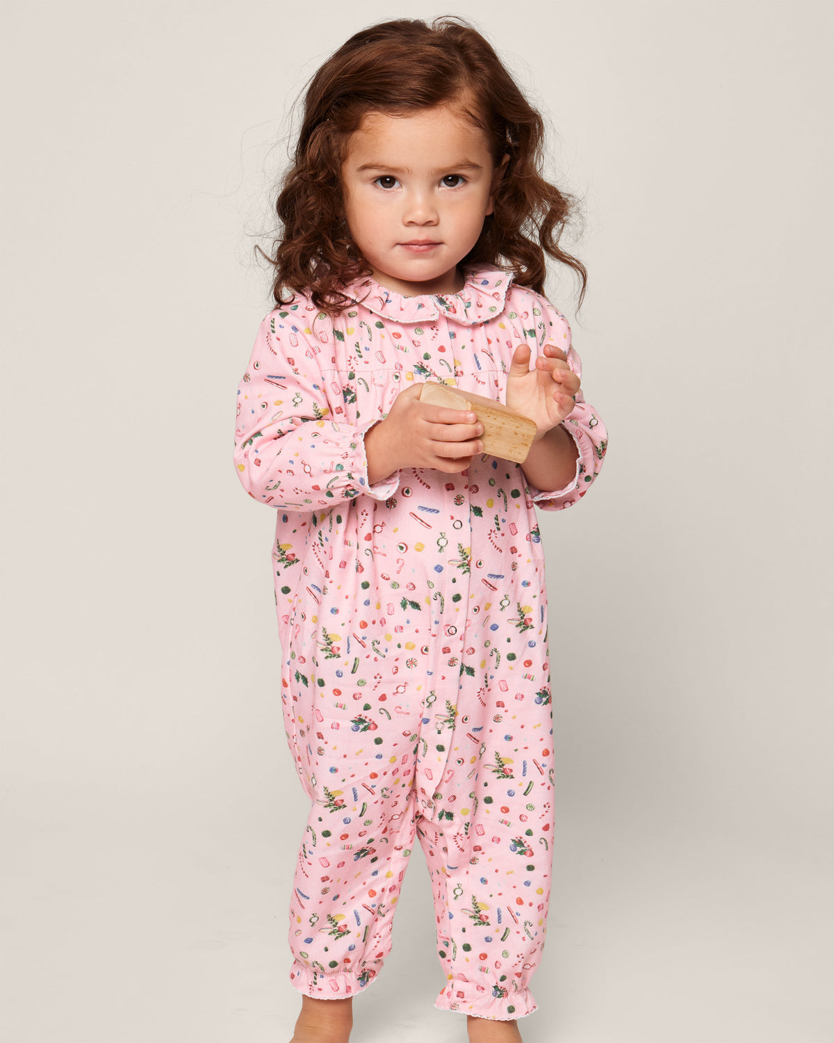 Baby’s Twill Madeline Romper in Vintage Sweets