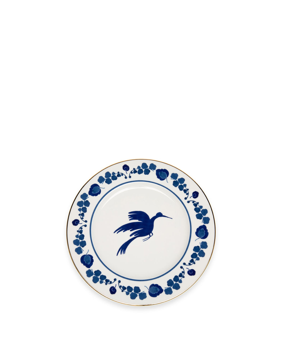 Charger Plate in Wildbird Blue
