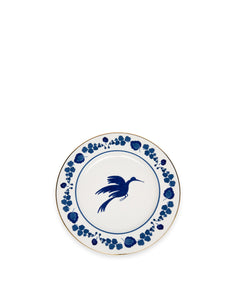 Charger Plate in Wildbird Blue