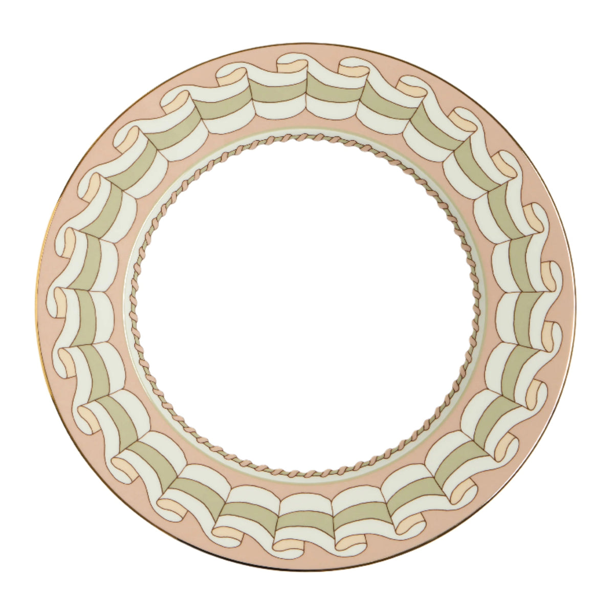 Charger Plate in Poseidon Dusty Pink