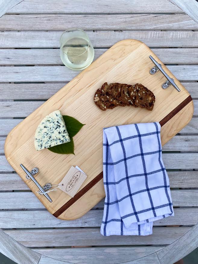 Nautical Cleat Double Handle Charcuterie Board