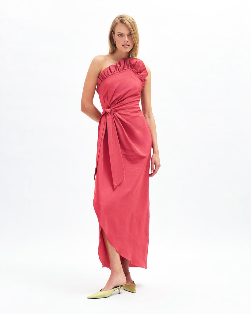 Charlotte Gown in Coral