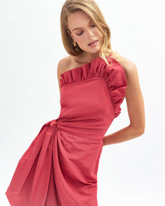 Charlotte Gown in Coral