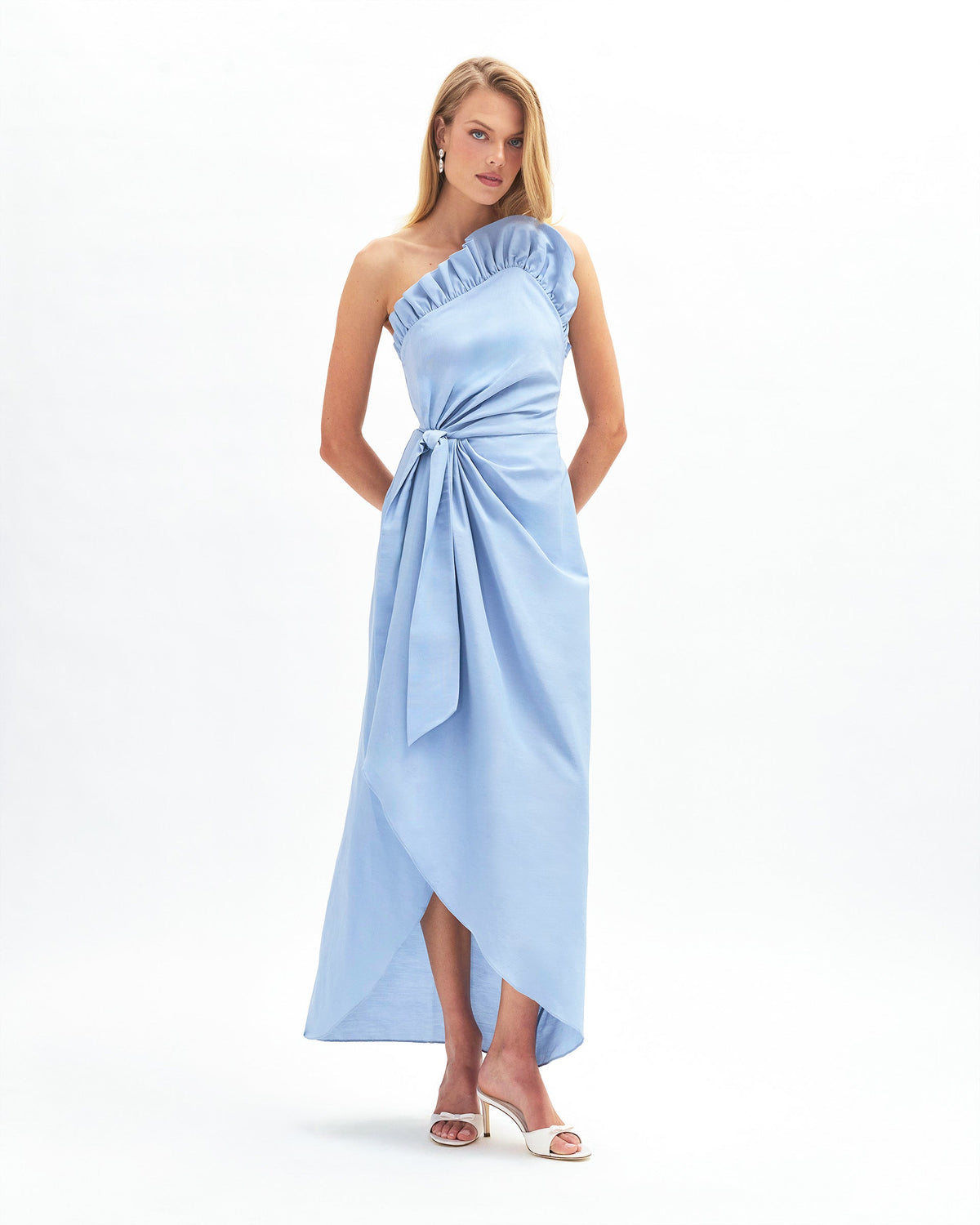 Charlotte Gown in Harbor Blue