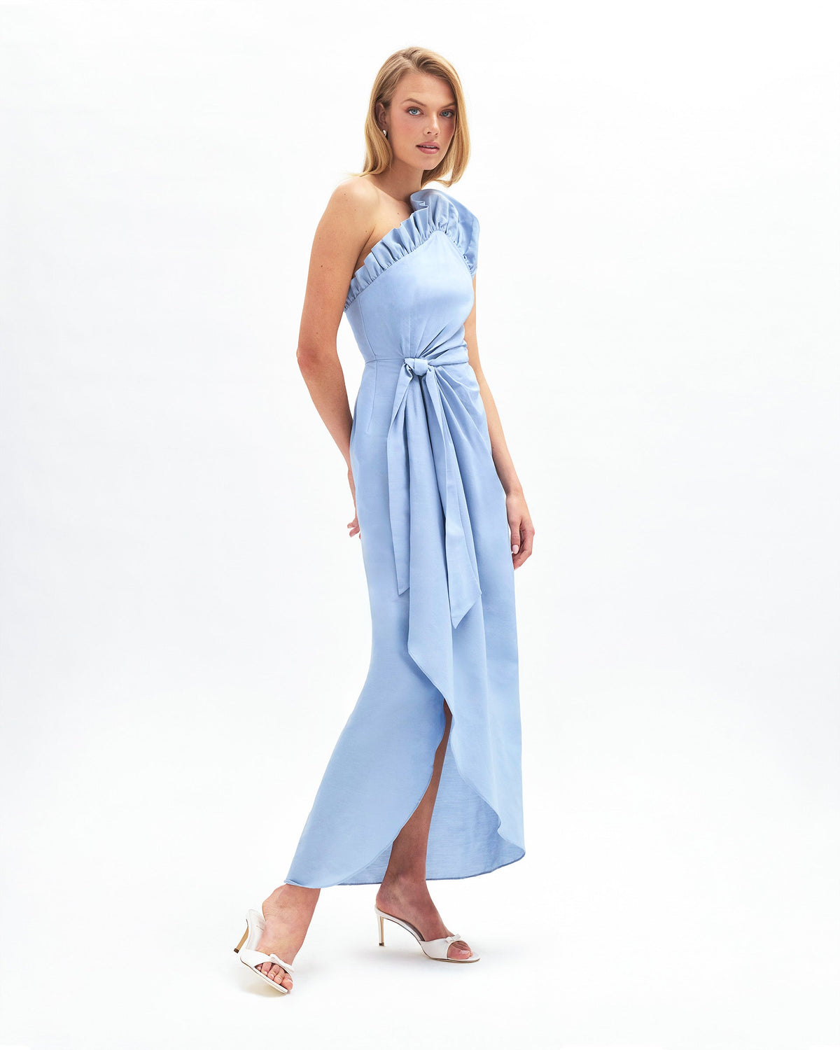 Charlotte Gown in Harbor Blue