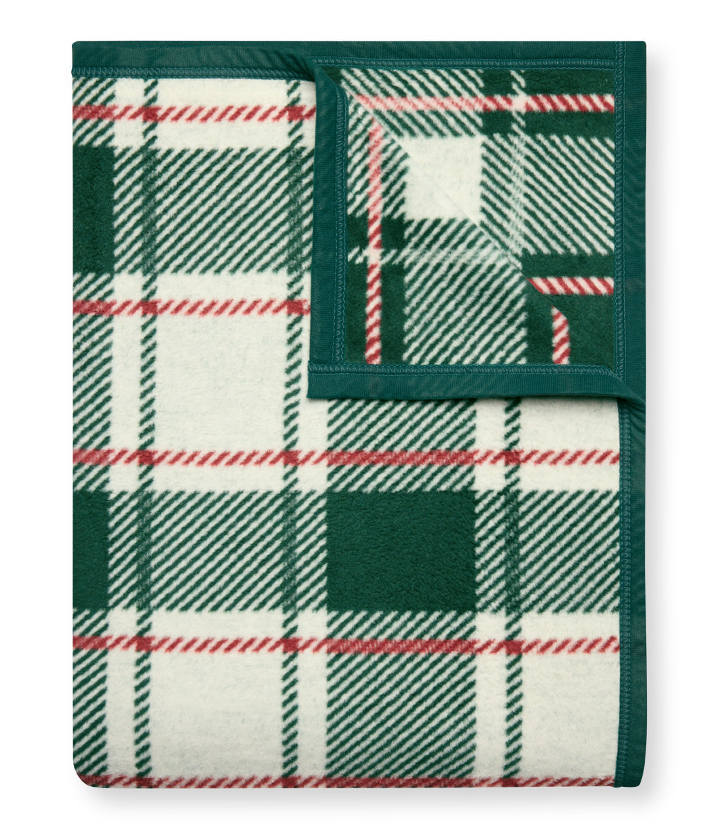 Christmas Check Blanket