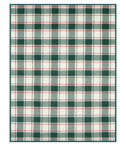 Christmas Check Blanket