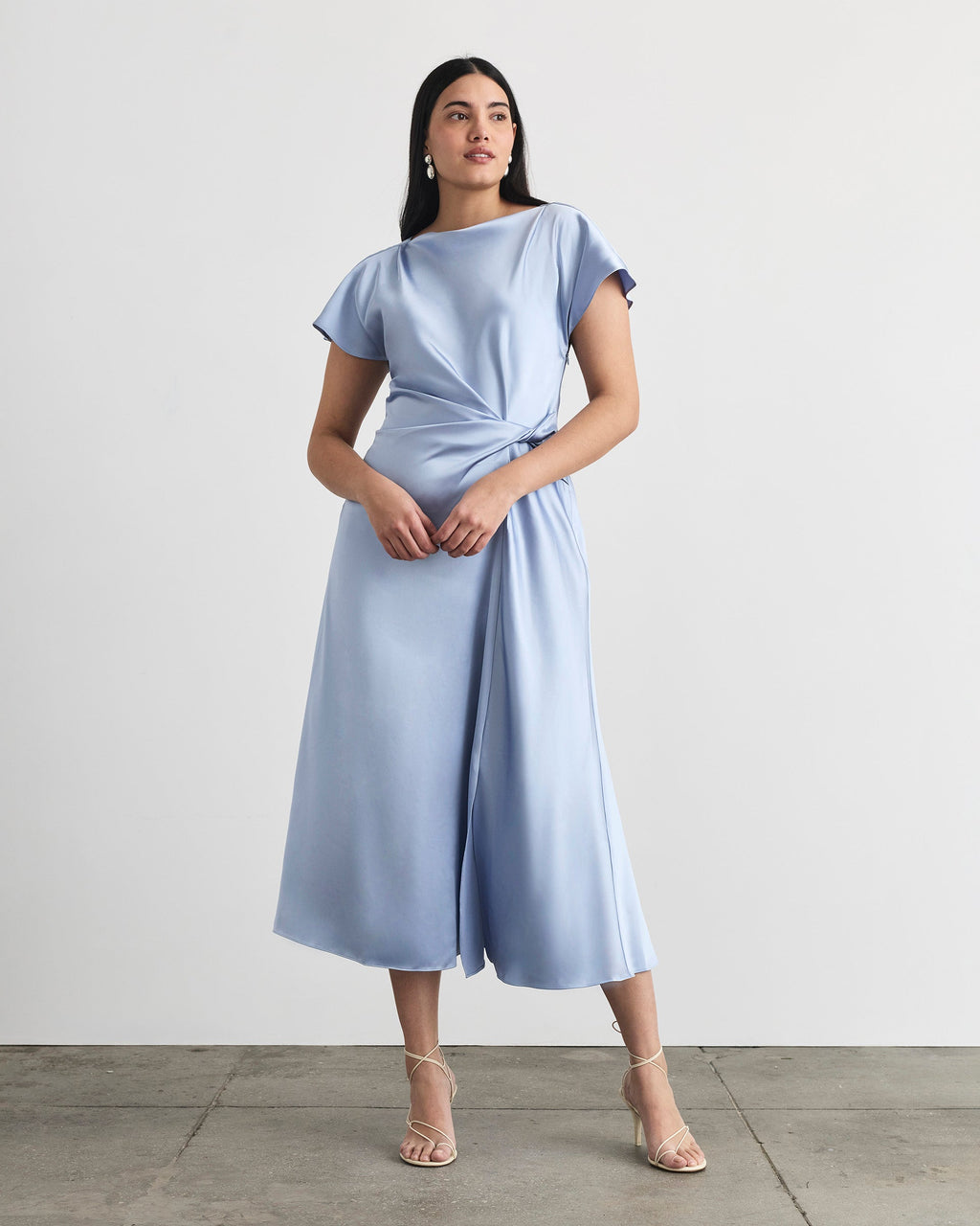 Ciara Dress in Powder Blue
