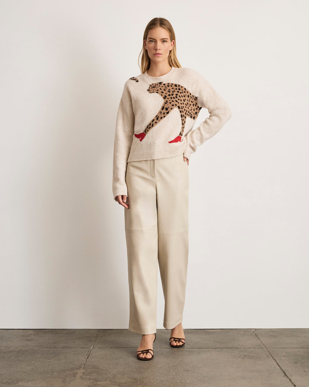 Cindy Sweater in Bone Multi