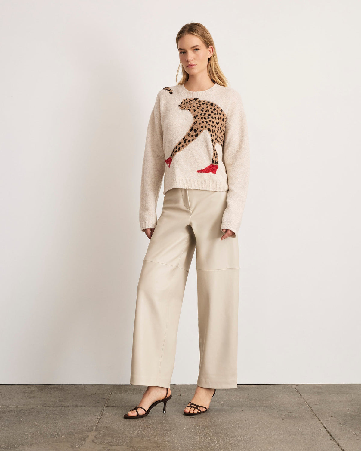 Cindy Sweater in Bone Multi