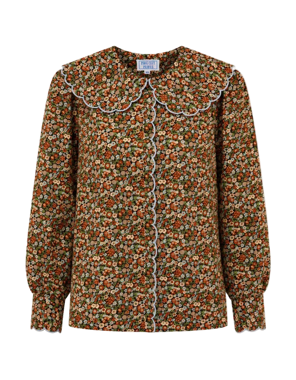 Cinnamon Meadow Apple Blouse