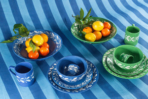 Anna Reverse Blue Serving Bowl