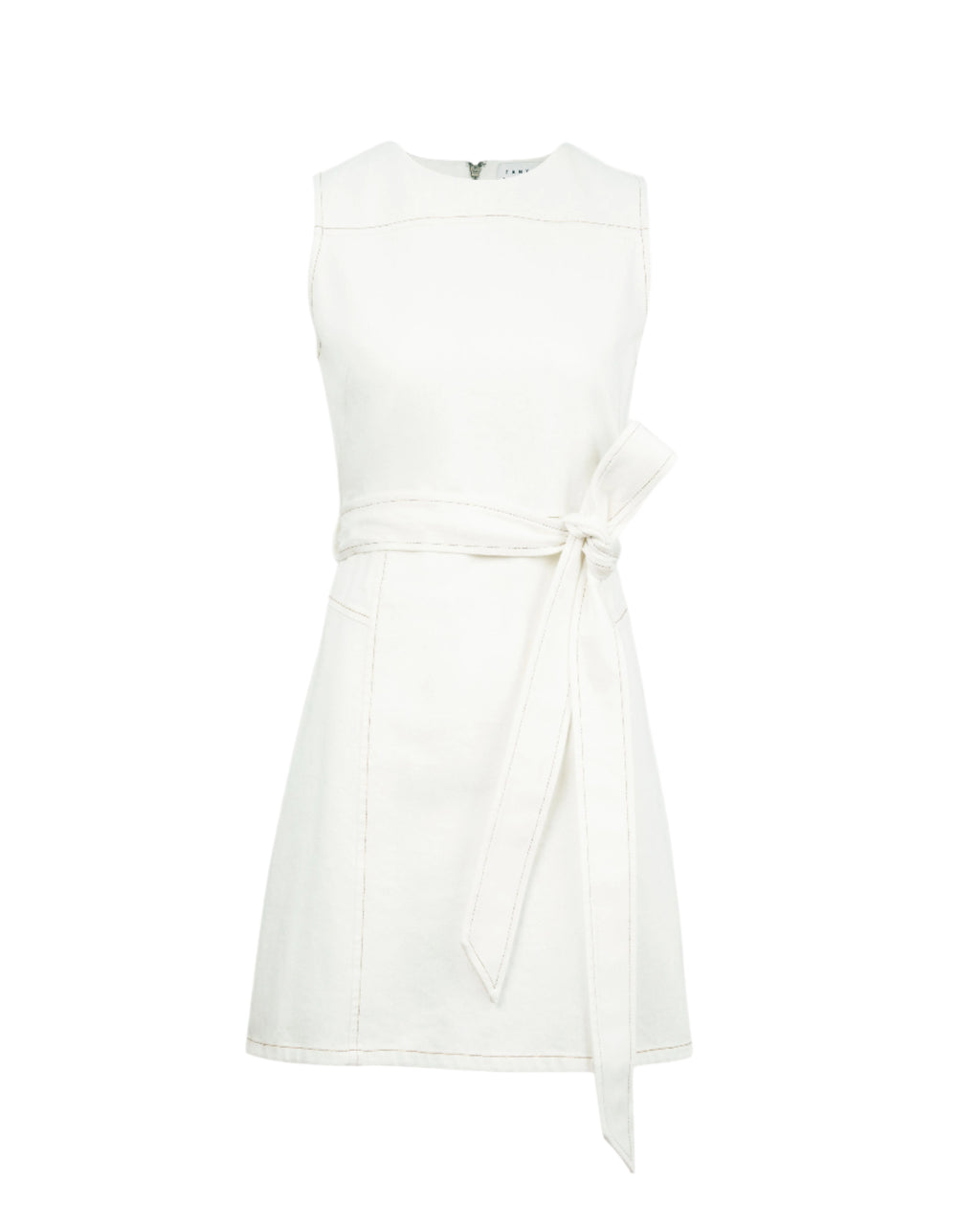 Claudia Dress in Chalk
