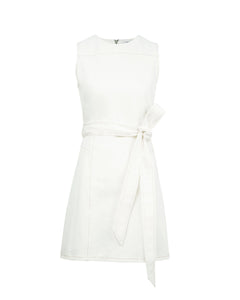 Claudia Dress in Chalk