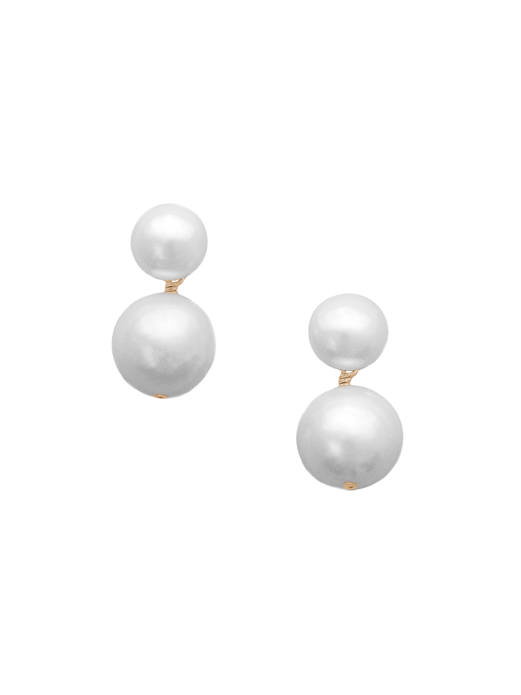 Cleo Earrings in White