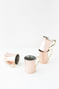 Vintage Inspired Cocktail Mugs Set