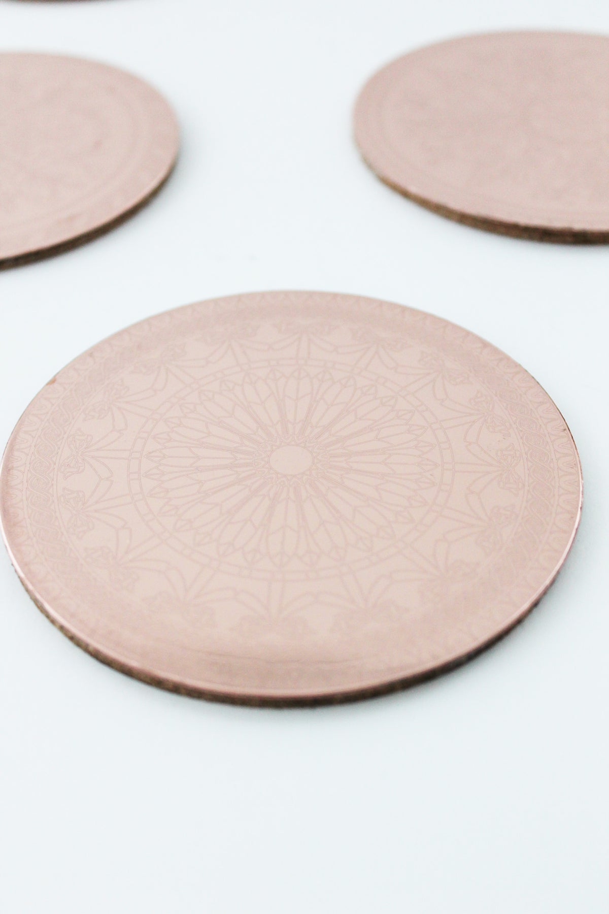 CMK Vintage Inspired Coasters Set, Set of 4