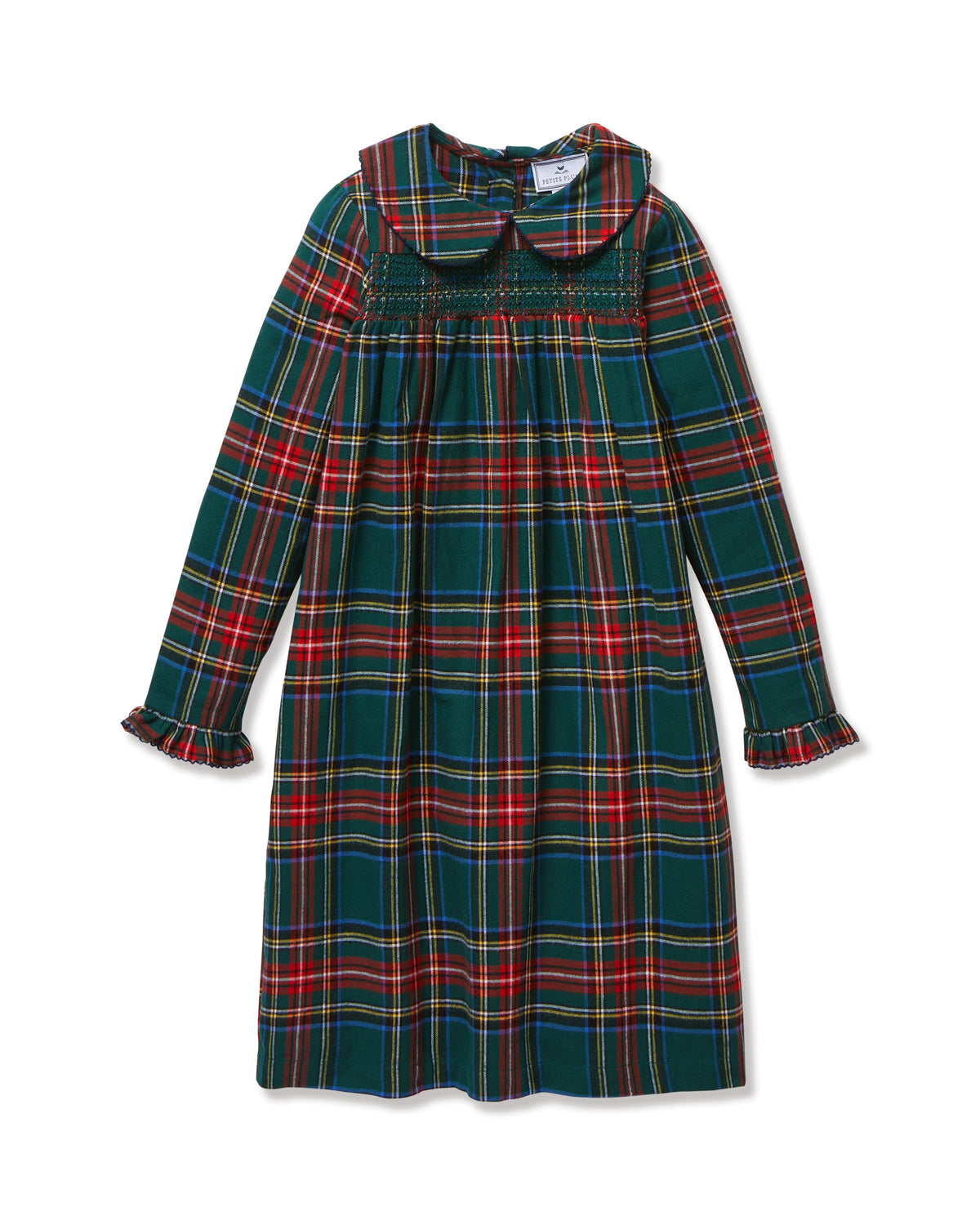 Girl's Brushed Twill Eloise Nightgown in Kensington Tartan