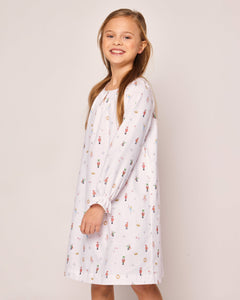 Girl's Twill Delphine Nightgown in A Night at the Nutcracker